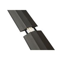Show details for  Linkable Medium Duty Floor Cable Cover - Black