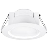 Show details for  Uni-Fit 10W Integrated Non-Dimmable Downlight, 900lm, 4000K, IP44, White