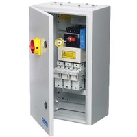 Show details for  IP65 100A (AC-22) 3P + Sw. Neutral Metal Enclosed Fused Switch