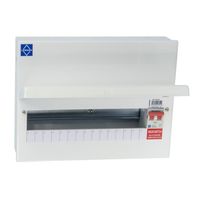 Show details for  100A Consumer Unit, 10 Way, 270mm x 210mm x 104mm, 230V, IP2XC 
