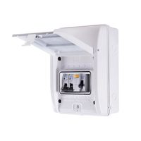 Show details for  40A Consumer Unit, 5 Module, 3 Way, IP65, White
