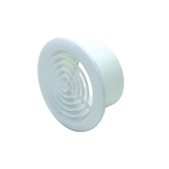 EasiPipe Rigid Duct Diffuser (100mm) White