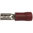 Show details for  Crimp Terminal Female Spade, 2.8mm, 0.5mm²-1.5mm², 10A, Red [Pack of 100]