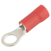 Show details for  Crimp Terminal Ring (3.7mm) - Red