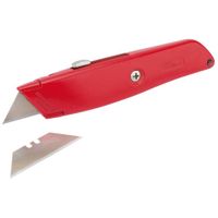 Show details for  Retractable Trimming Knife, Metal, Redline Range