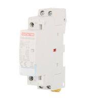 Show details for 20A Contactor, 1 Pole, 2NO, 230V, DIN Rail