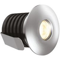 Show details for  1W LED Marker Light, 3000K, 85lm, Matte Brushed Aluminium, IP65