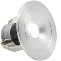 Show details for  1W LED Marker Light, 4000K, 95lm, Matte Brushed Aluminium, IP65
