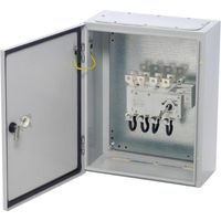 Show details for  IP65 800A (AC-21) 3P + Sw. Neutral (4th Pole) Sheet Steel Enclosed Changeover Switch