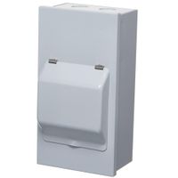 Show details for  Metal Clad Modular Enclosure, 4 Module, IP40