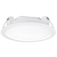 Show details for  Uni-Fit 25W Integrated Dimmable Downlight, 2000lm, 4000K, IP44, White