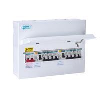 Show details for  4 + 4 c/w 2 x 63A RCD's + 8 MCB's