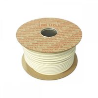 Show details for  3095Y Heat Resistant Flexible Cable, 0.75mm², 5 Core, PVC, White (25m Drum)