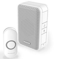 Show details for  Wireless Portable Doorbell with Push Button - White
