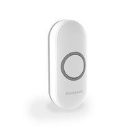 Show details for  Wireless Push Button with LED Confidence Light - White