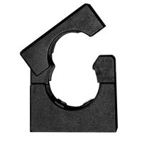 Show details for  20mm Black Nylon Conduit Clip c/w Lid [Pack of 10]