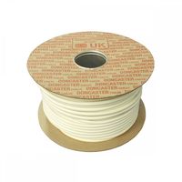 Show details for  3182Y Round Flexible Cable, 0.75mm², PVC, White (10m Coil)