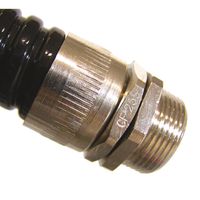 Show details for  16mm / M20 Thread Swivel Nickel Brass Fitting [Pack of 10]