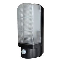 Show details for  60W LED PIR Bulkhead, 120°, 12m, IP44, Black, Lamp Not Included