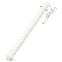 Show details for  2ft Tubular Heater, 120W, 55mm x 600mm, IP44, White