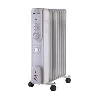 Show details for  Oil-Filled 2kW 9 Fin Radiator with 24 Hour Timer