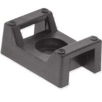Show details for  Cable Tie Cradle, 9mm, PA66, Black [Pack of 100]