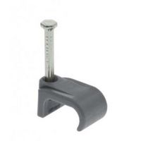 Show details for  Flat Cable Clip, 1mm² - 1.5mm², Grey