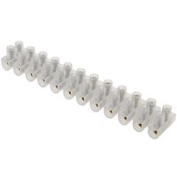 Show details for  Terminal Block Strip, 12 Way, 5A, Clear