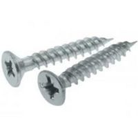 Show details for  Pozi Flat Head Countersunk Twin Thread Screw, 8 x 0.75" BZP [Pack of 200]