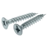 Show details for  Twin Thread Screw, M8 x 2", Bright Zinc Plated Carbon Steel [Pack of 200]