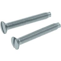 Show details for  Slotted Raised Countersunk Screw, M3.5 x 35mm, Zinc Plated Steel [Pack of 100]