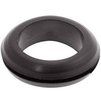 Show details for  Open Cable Grommet, 20mm, PVC (Polyvinyl Chloride), Black [Pack of 100]