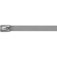 Show details for  Cable Tie, 200mm x 4.6mm, Stainless Steel [Pack of 100]