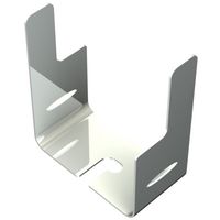 Show details for  Fire Resistant Cable Clip, 46mm - 50mm Trunking, Pre Galvanised Steel