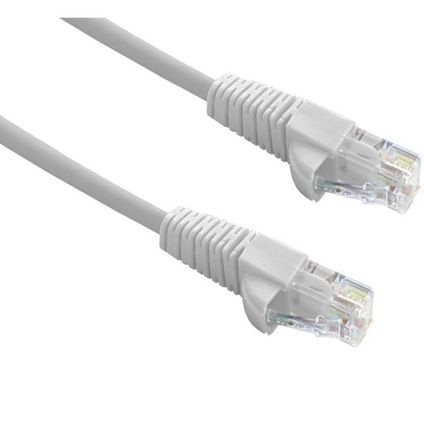 Patch cord 10m RJ45 cat.5e U/UTP, grey colour