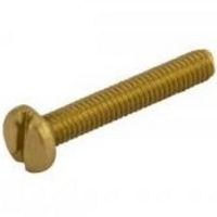 Show details for  Brass Panhead Machine Screw, M4 x 12mm [Pack of 100]