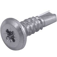 Show details for  Low Profile Pozi Pan Head Self Drive Screw, 5.5mm x 20mm, Zinc Plated Carbon Steel [Pack of 100]