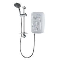 Show details for  10.5kW Fast Fit Thermostatic Electric Shower, Chrome/White, T80Z Range