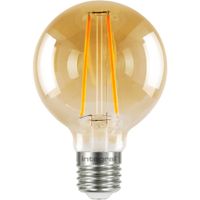 Show details for  2.5W LED Globe Lamp, 80mm, E27, 1800K, Non-Dimmable, Amber