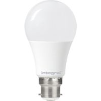Show details for  8W LED GLS Lamp with Sensor, B22, 2700K, Non-Dimmable, Frosted
