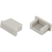 Show details for  LED Strip End Cap, White