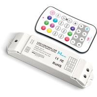 Show details for  RF Receiver and Remote Control Kit, 5V/12V/24V, 100W/240W/480W, White