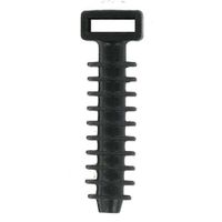 Show details for  Cable Tie Plug, M8, Polyamide, Black [Pack of 100] 