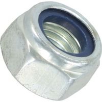 Show details for  Nyloc Hex Nut, M8, BZP