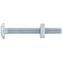 Show details for  Roofing Nut and Bolt, M6 x 16mm, BZP [Pack of 200]