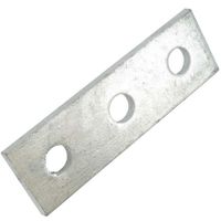 Show details for  Splice Plate, 3 Hole, Steel