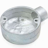 Show details for  Terminal End Box, 25mm, Galvanised