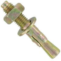 Show details for  Through Bolt Anchor, M12 x 100mm, Steel