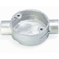 Show details for  Through Box, 25mm, Galvanised