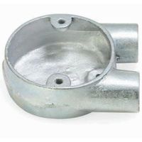 Show details for  2 Way U Box, 20mm, Galvanised